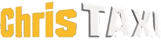 Logo 3D chris-taxi, service de taxi moderne à blaye